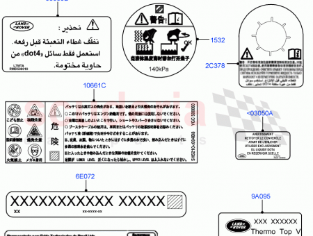 Photo of LABEL WARNING BATTERY…