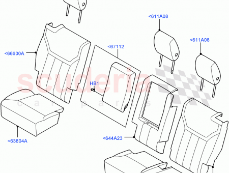 Photo of BOLSTER REAR SEAT BACK…