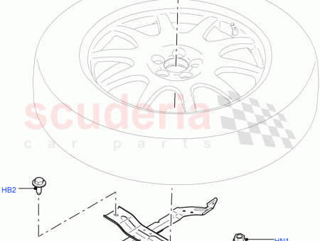 Photo of SCHRAUBE ERSATZRADBEFESTIGUNG…