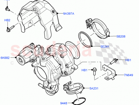 Photo of HEAT SHIELD TURBOCHARGER…