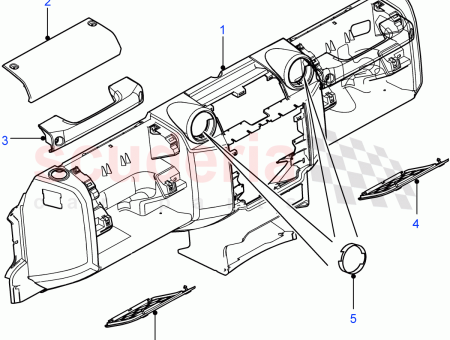 Photo of LEISTE INSTRUMENTENTAFEL…