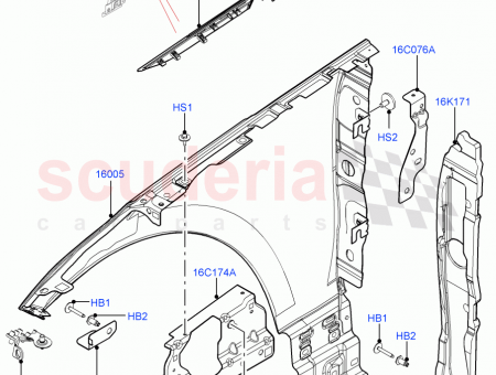 Photo of BRACKET FENDER FRONT…