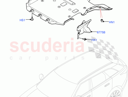 Photo of ABSCHIRMUNG MOTORRAUM SPRITZWASSER…