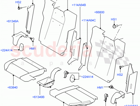 Photo of COVER REAR SEAT BACK…