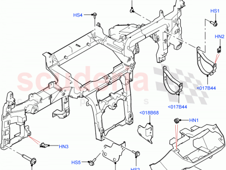 Photo of BRACKET INSTRUMENT PANEL…