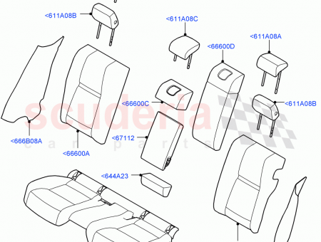 Photo of COVER REAR SEAT BACK…