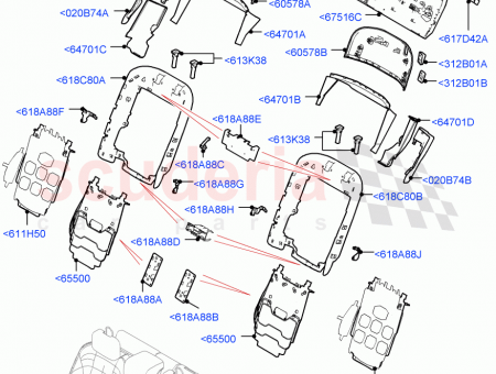 Photo of BEZEL SEAT BACK LOCKING MECHANISM…