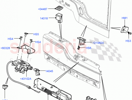 Photo of BRACKET TAILGATE LOCK…