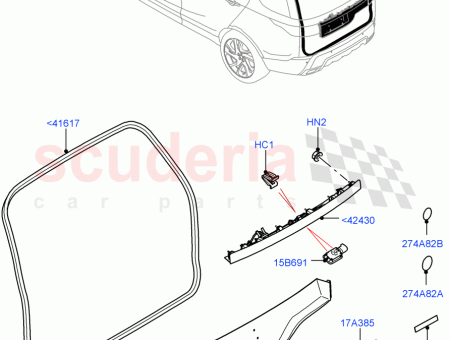 Photo of LEISTE HECKKLAPPE AUSSEN…