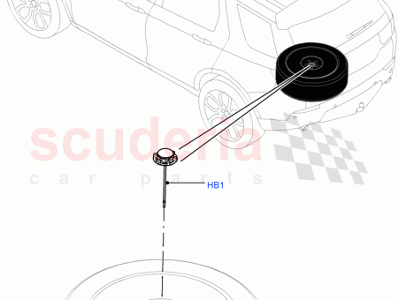 Photo of SCHRAUBE ERSATZRADBEFESTIGUNG…