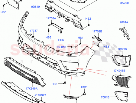 Photo of MOUNTING BRACKET FRONT BUMPER…