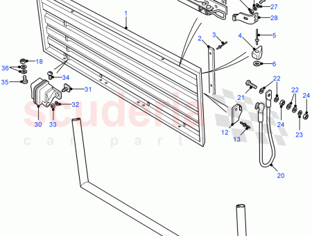Photo of HECKKLAPPE KOMPLETT…