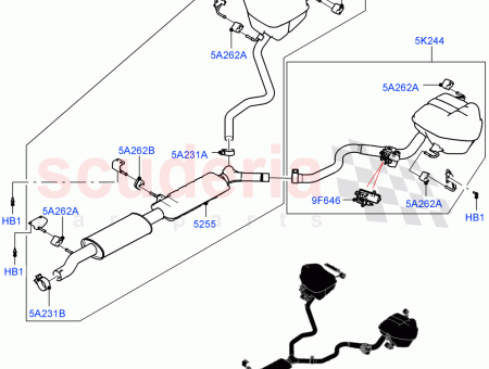 Photo of AUSPUFFTOPF HINTEN…