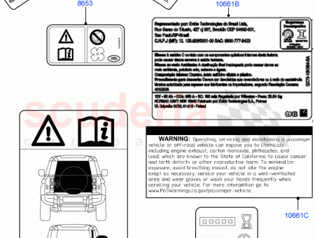 Photo of AUFKLEBER WARNUNG BATTERIE…