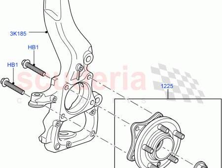 Photo of KNUCKLE FRONT WHEEL…