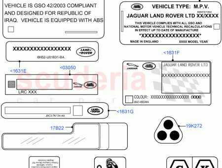 Photo of AUFKLEBER FAHRZEUGIDENTIFIKATION…