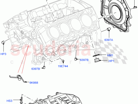 Photo of HALTERUNG UND DICHTUNG KURBELWELLE…