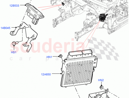 Photo of BRACKET ENGINE CONTROL MODULE…