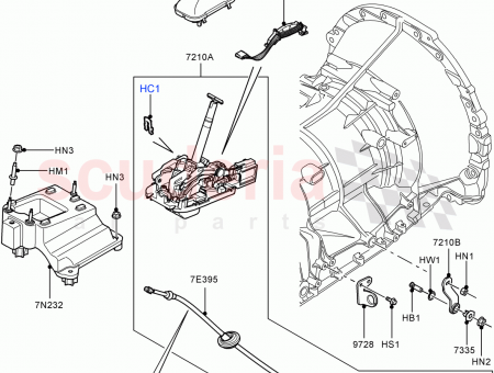 Photo of CABLE SELECTOR LEVER CONTROL…