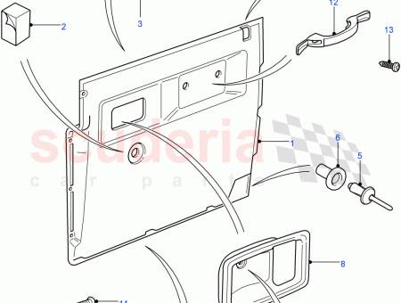 Photo of PANEL DOOR TRIM LOWER…