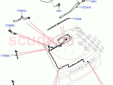 Photo of SCHLAUCH HECKSCHEIBENWASCHANLAGE…