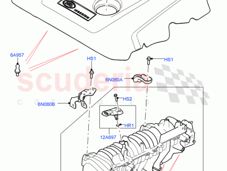 Photo of ABDECKUNG MOTOR OBEN…