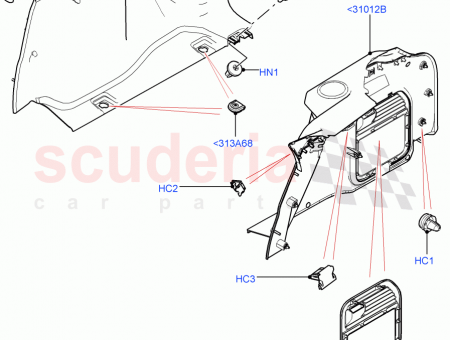 Photo of TRIM LOAD COMPARTMENT SIDE…