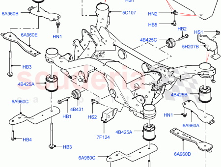 Photo of REINFORCEMENT REAR CROSSMEMBER…