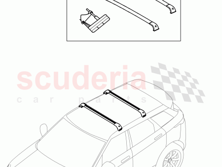 Photo of RAIL ROOF RACK CROSS…