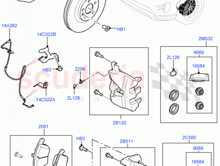 Photo of BRACKET BRAKE CALIPER…