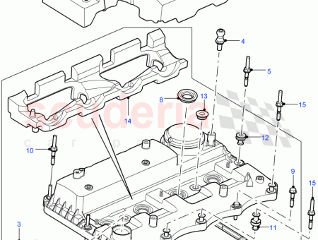 Photo of ABDECKUNG ZYLINDERKOPF…