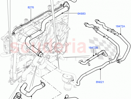 Photo of HOSE RADIATOR TO ENG VENT ELBOW…