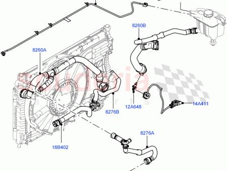 Photo of HOSE TURBOCHARGER TO INTERCOOLER…