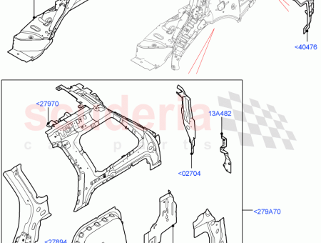 Photo of VERST RKUNG HINTERE VIERTELVERKLEIDUNG…