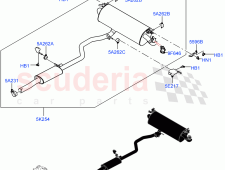 Photo of AUSPUFFTOPF HINTEN…