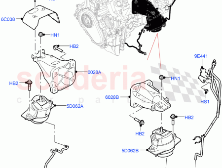 Photo of HALTERUNG MOTORAUFH NGUNG…