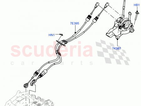 Photo of CABLE SELECTOR LEVER CONTROL…