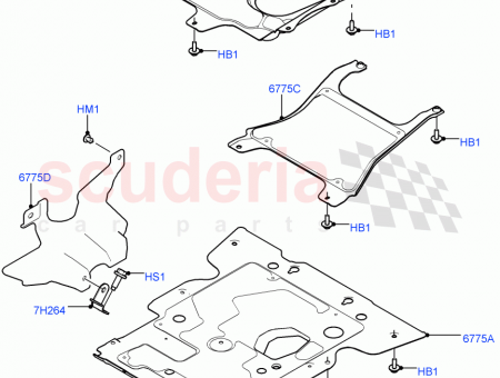 Photo of SHIELD ENGINE COMPARTMENT SPLASH…