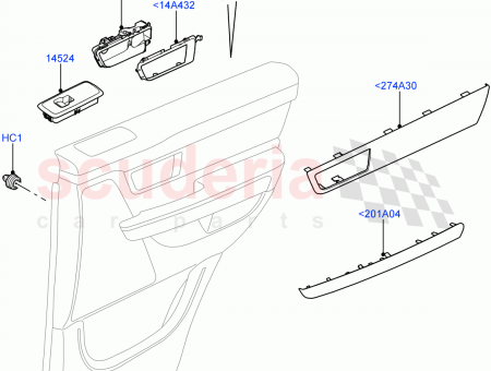 Photo of ESCUTCHEON DOOR INSIDE HANDLE…