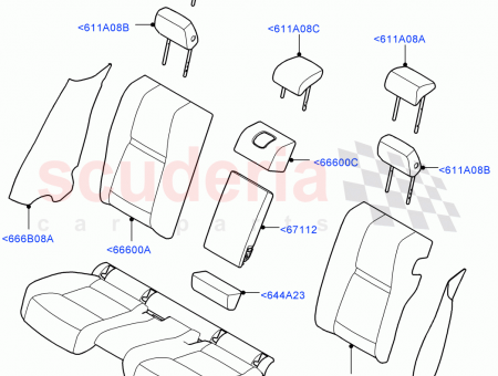 Photo of COVER REAR SEAT BACK…