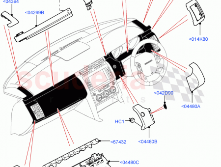 Photo of INSERT INSTRUMENT CLUSTER MOULDING…