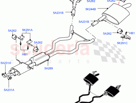 Photo of AUSPUFFTOPF HINTEN…