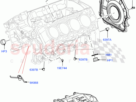 Photo of PLATTE ZYLINDERBLOCK HINTEN…