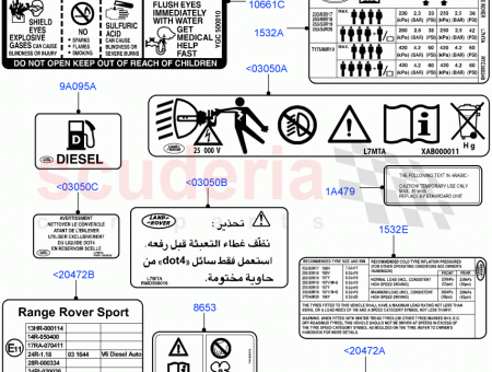 Photo of LABEL HIGH VOLTAGE WARNING…