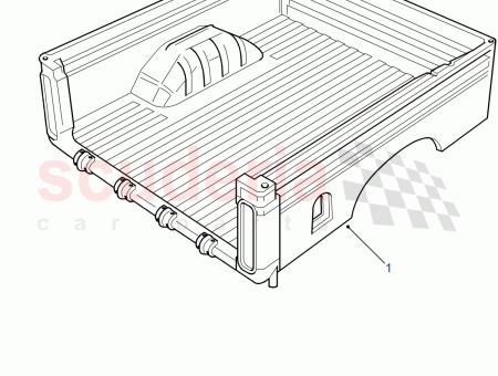Photo of VERKLEIDUNG KAROSSERIESEITE HINTEN…