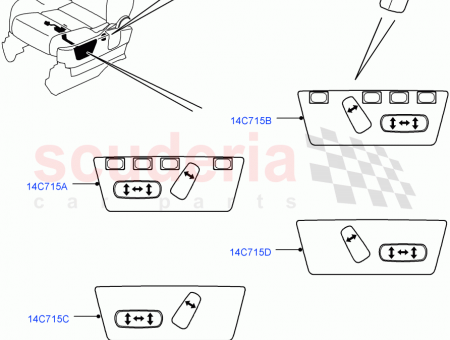 Photo of SWITCH POWER SEAT ADJUST…