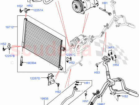 Photo of ROHR UND SCHLAUCH AUSLASS DES KLIMAKOMPRESSORS…