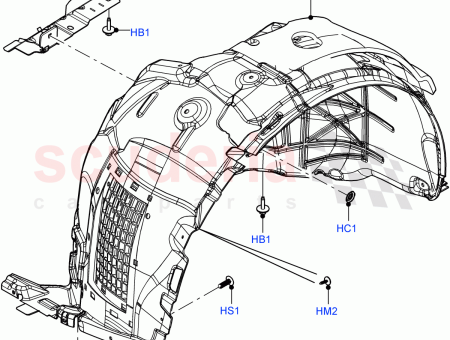 Photo of ABSCHIRMUNG SPRITZWASSER RADKASTEN…