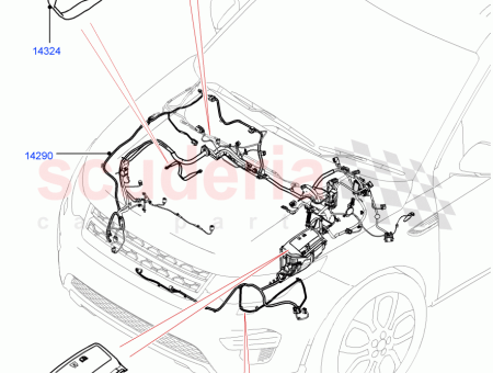 Photo of MOTORRAUM KABELBAUM…