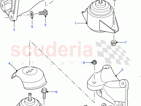 Photo of HALTERUNG MOTORTR GER VORNE…